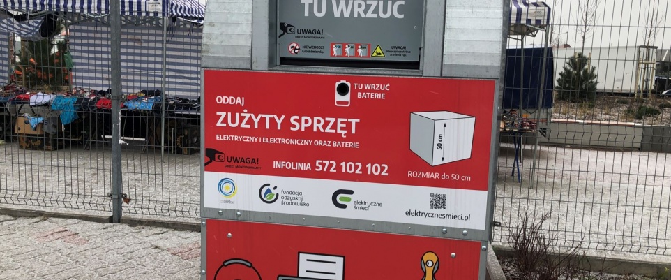 Pojemniki na elektroodpady