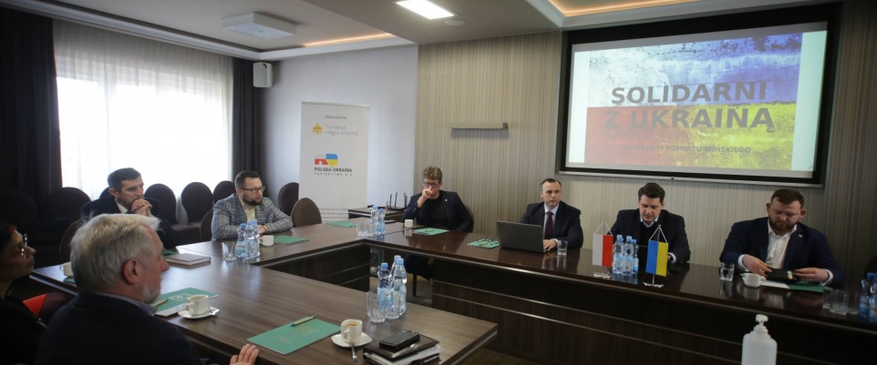 Lokalne wsparcie dla obywateli Ukrainy w miastach i gminach powiatu mińskiego