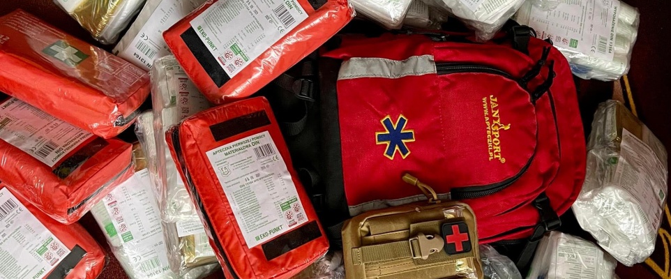 Uratuj życie! Weź udział w akcji Apteczka dla Ukrainy