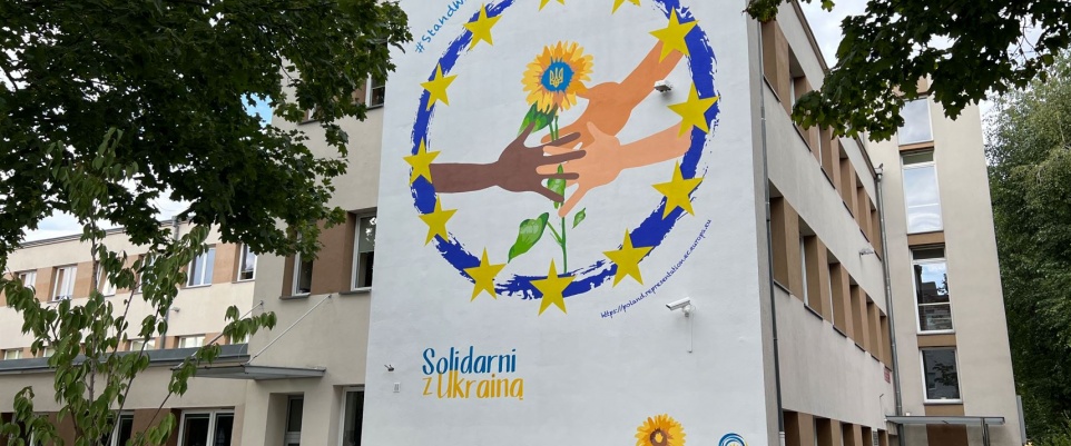 Mural solidarności