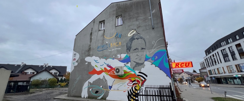 Nowy mural w mieście