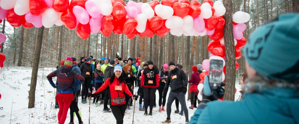 XII Walentynkowy Bieg pod Najstarszą Sosną - fotoreportaż