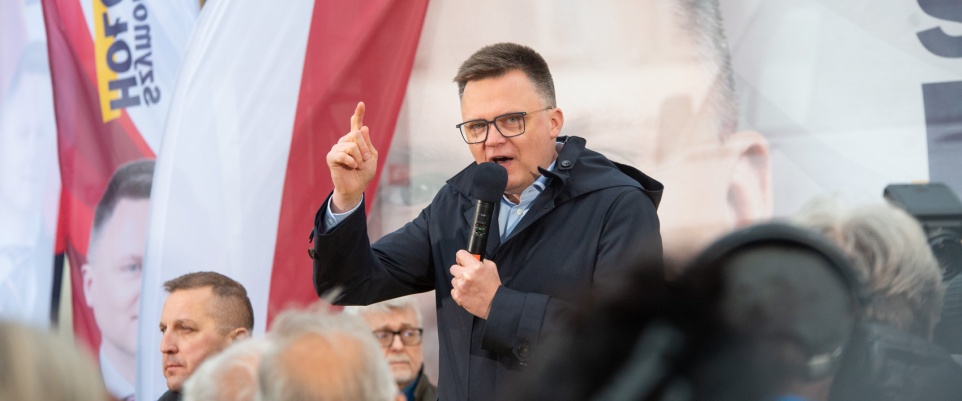 Szymon Hołownia w Mińsku Mazowieckim