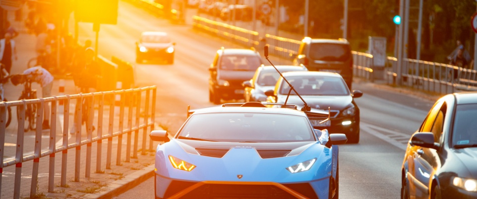 Supercar Taxi na Starym Rynku
