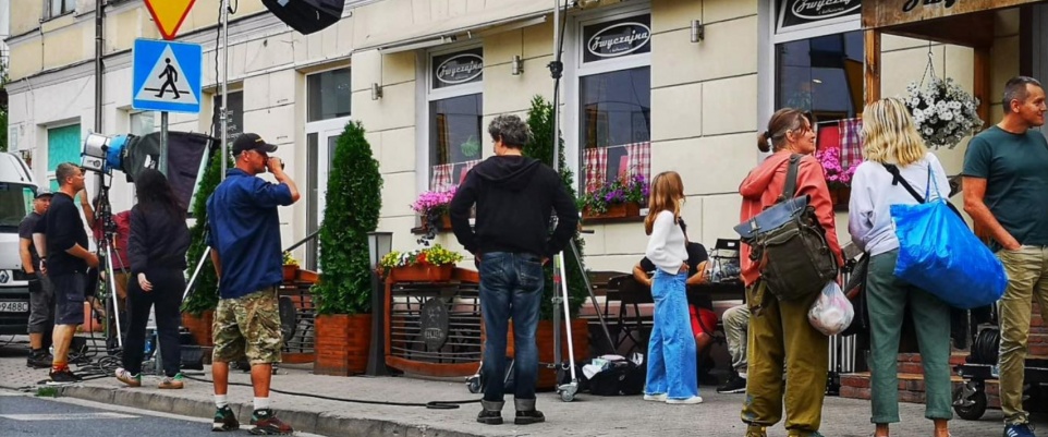 &bdquo;Zwyczajna i kiełbasiarnia&rdquo; na planie serialu &bdquo;Minuta ciszy&rdquo;