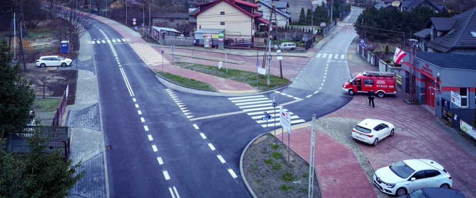 Ulica Chr&oacute;ścielewskiego już przejezdna po przebudowie