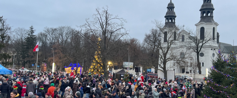 Mikołajkowa zabawa na Starym Rynku