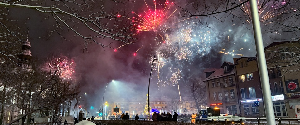 Mińszczanie powitali nowy rok 2026