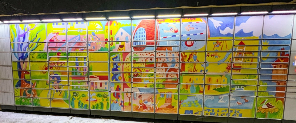 Grafika z Mińskiem Mazowieckim wyr&oacute;żniona w ArtInPost