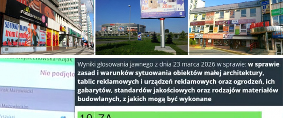 Uchwała krajobrazowa odrzucona przez Radę Miasta