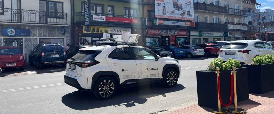 E-kontrola na ulicach Mińska