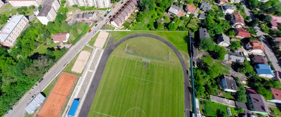Plan przebudowy stadionu przy ul. Sportowej