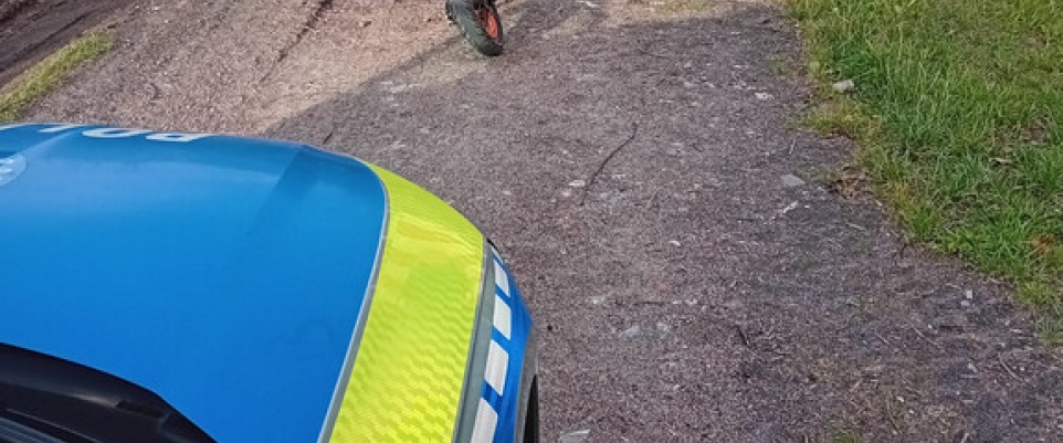 14-latek zatrzymany na motorowerze. O jego losie zdecyduje Sąd Rodzinny