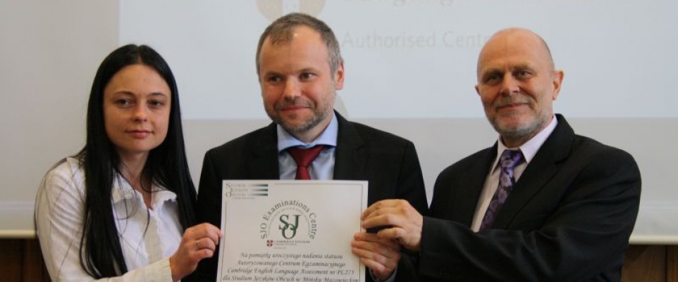 SJO Autoryzowanym Centrum Egzaminacyjnym Cambridge English