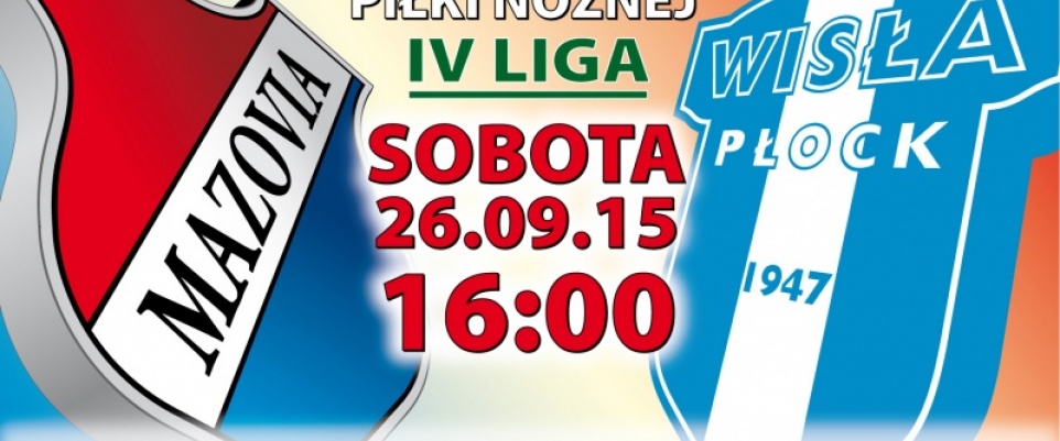 Mecz piłki nożnej Mazovia Mińsk Mazowiecki - Wisła II Płock 